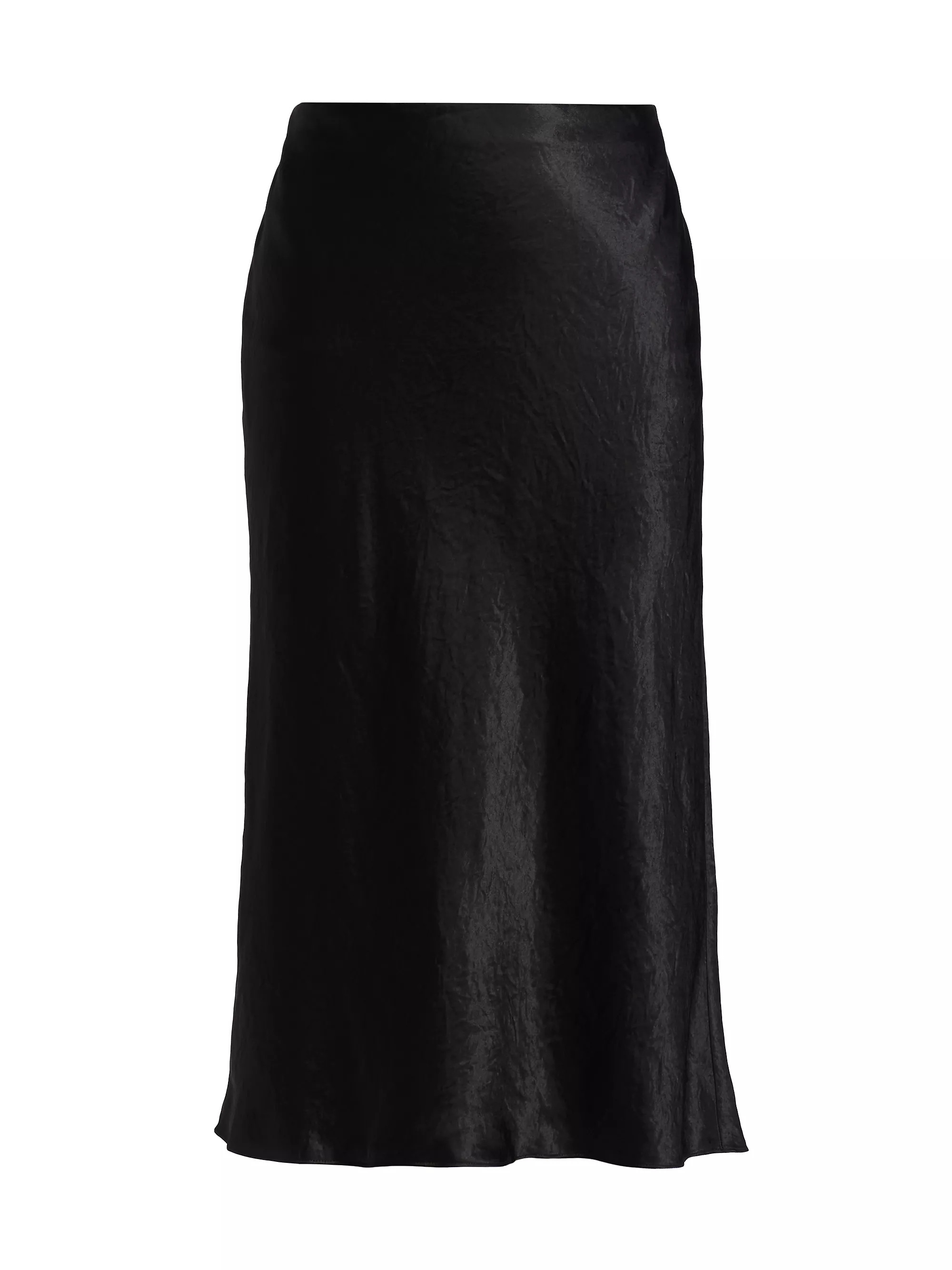 Satin Midi-Skirt | Saks Fifth Avenue