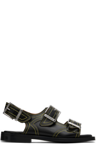 Black Western Sandals | SSENSE