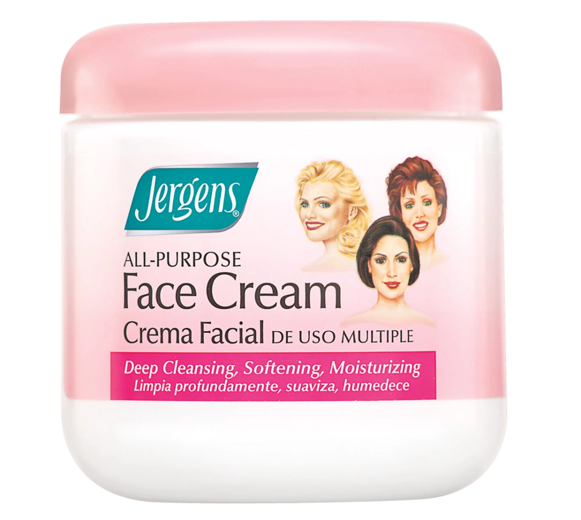 Jergens All Purpose Face Cream Moisturizer Lotion, 15 fl oz | Walmart (US)