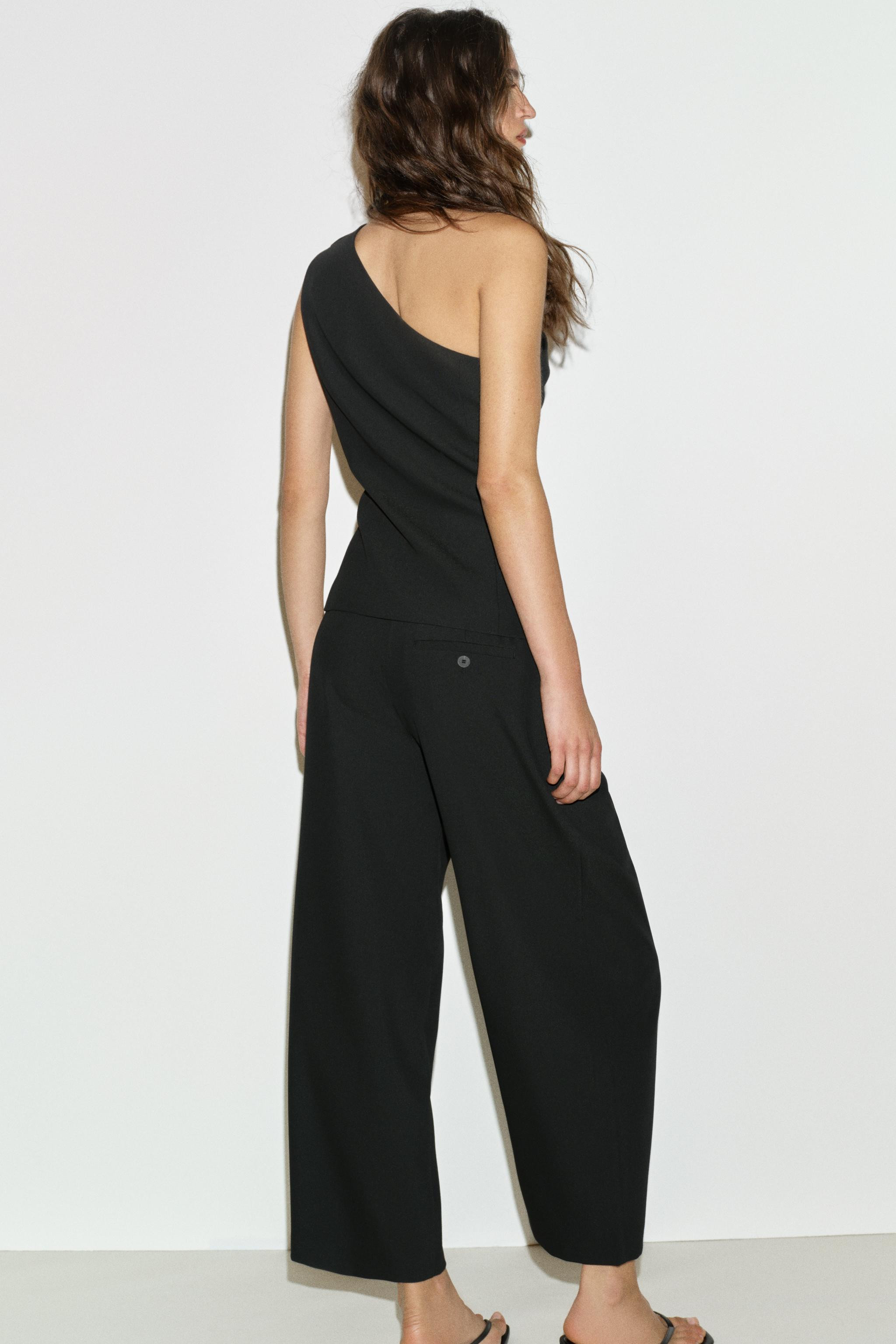 ASYMMETRIC BUTTONED WAISTCOAT SET | Zara UK