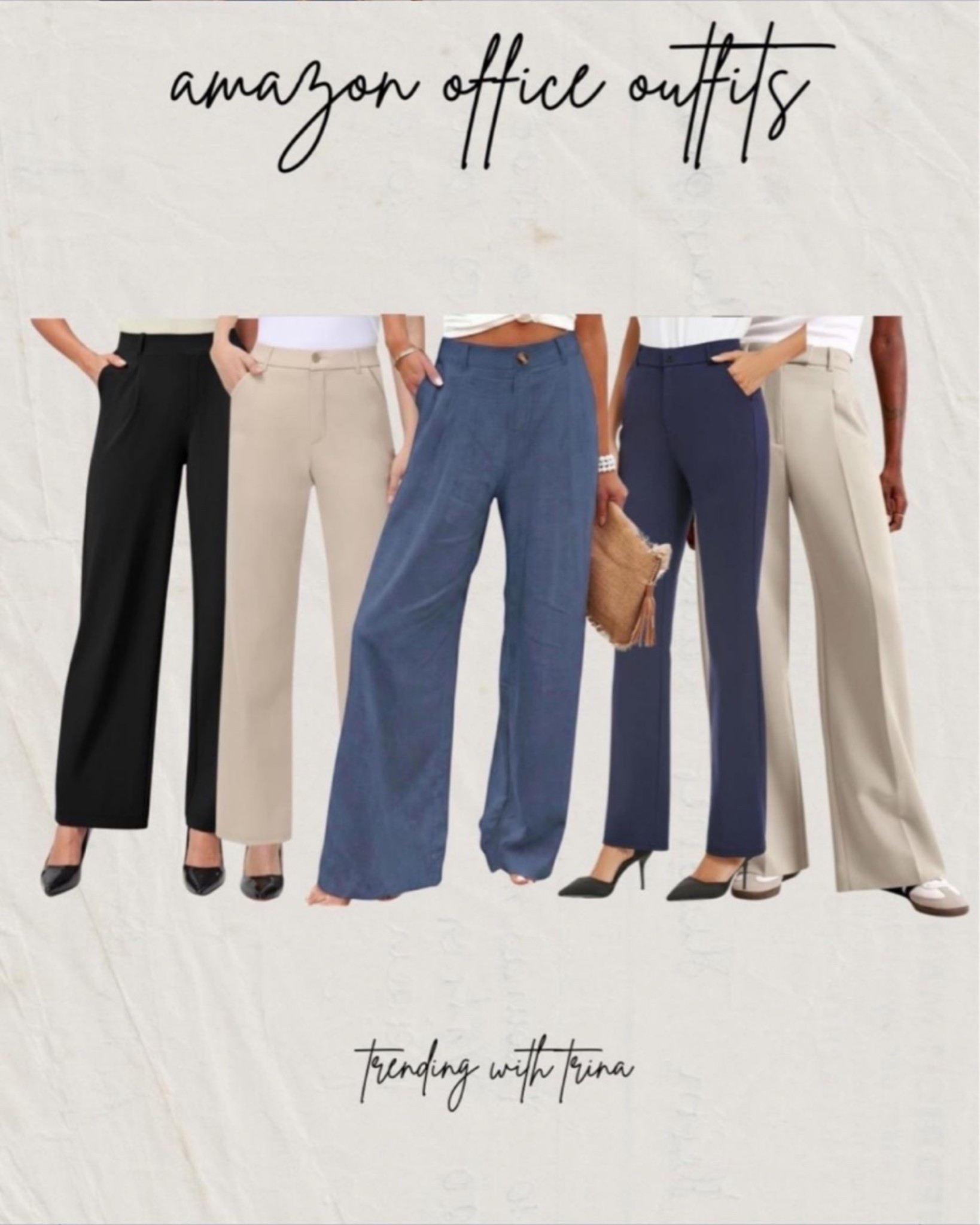 Amazon Office Pants That Are Comfortable And Chic!

#LTKootd #LTKWorkwear #LTKOver40