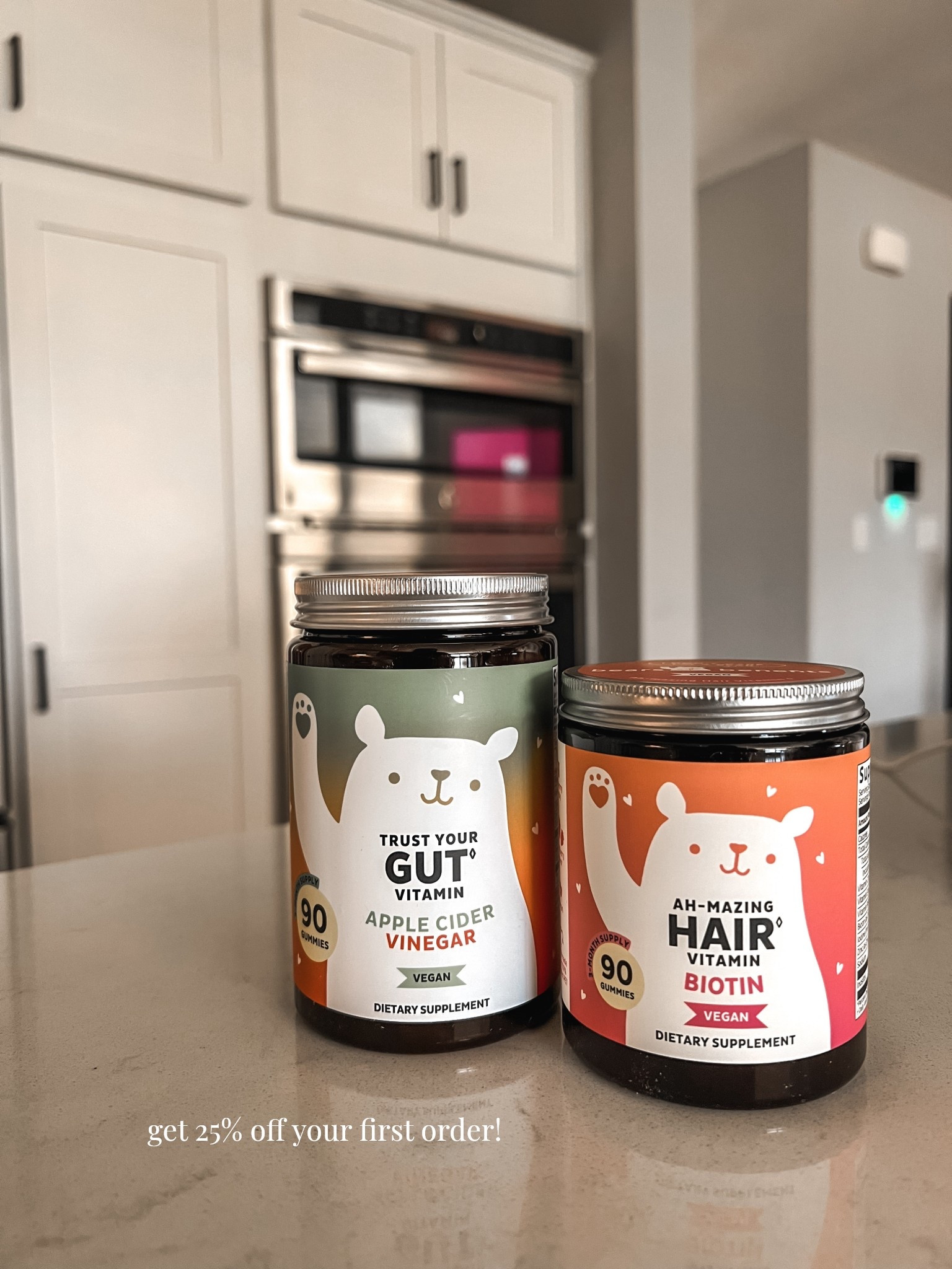 Not me just talking about my postpartum hair loss last week & Bears with Benefits sending this over! #gifted Thank you so much! With 4.5 star ratings, they’re def worth a try!

#LTKBeauty #LTKselfcare