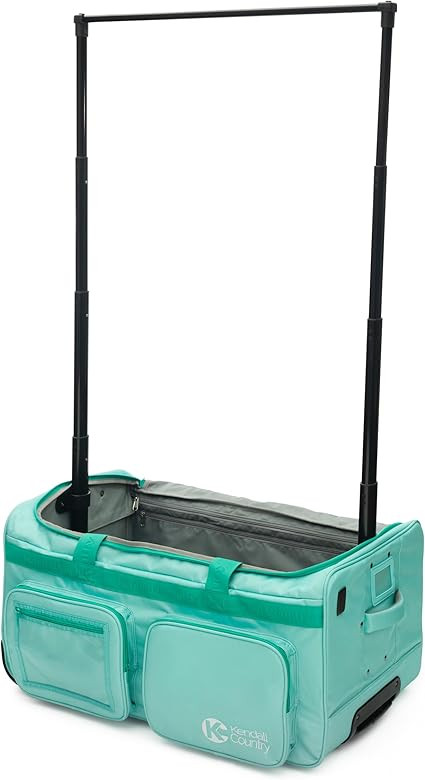 Dance Bag with Garment Rack – Kendall Country Rolling Duffel Bag with Wheels for Costumes, Clot... | Amazon (US)