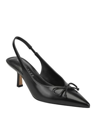 Marc Fisher LTD. Women's Gretel Leather Slingback Pumps    | Bloomingdale's Shoes All Shoes | Bloomingdale's (US)