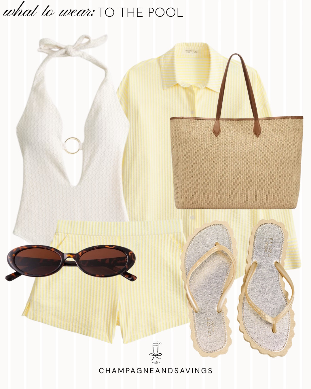 What to wear July: pool outfit

#LTKootd #LTKSwim