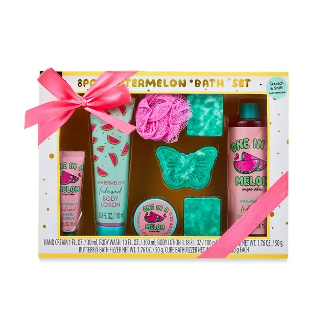 8-Piece Watermelon Bath Gift Set | Walmart (US)