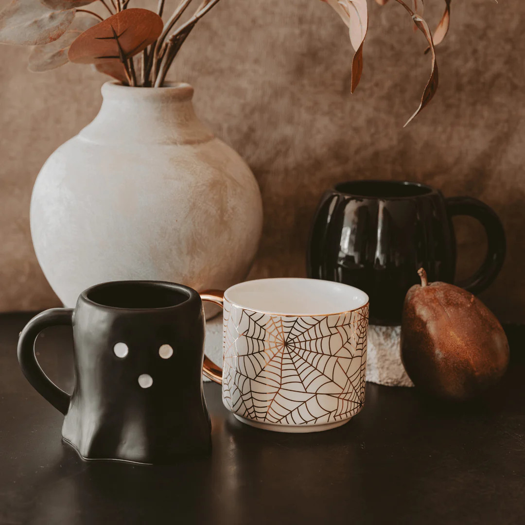 Black Ghost 12oz. Figurine Coffee Mug | Sweet Water Decor, LLC
