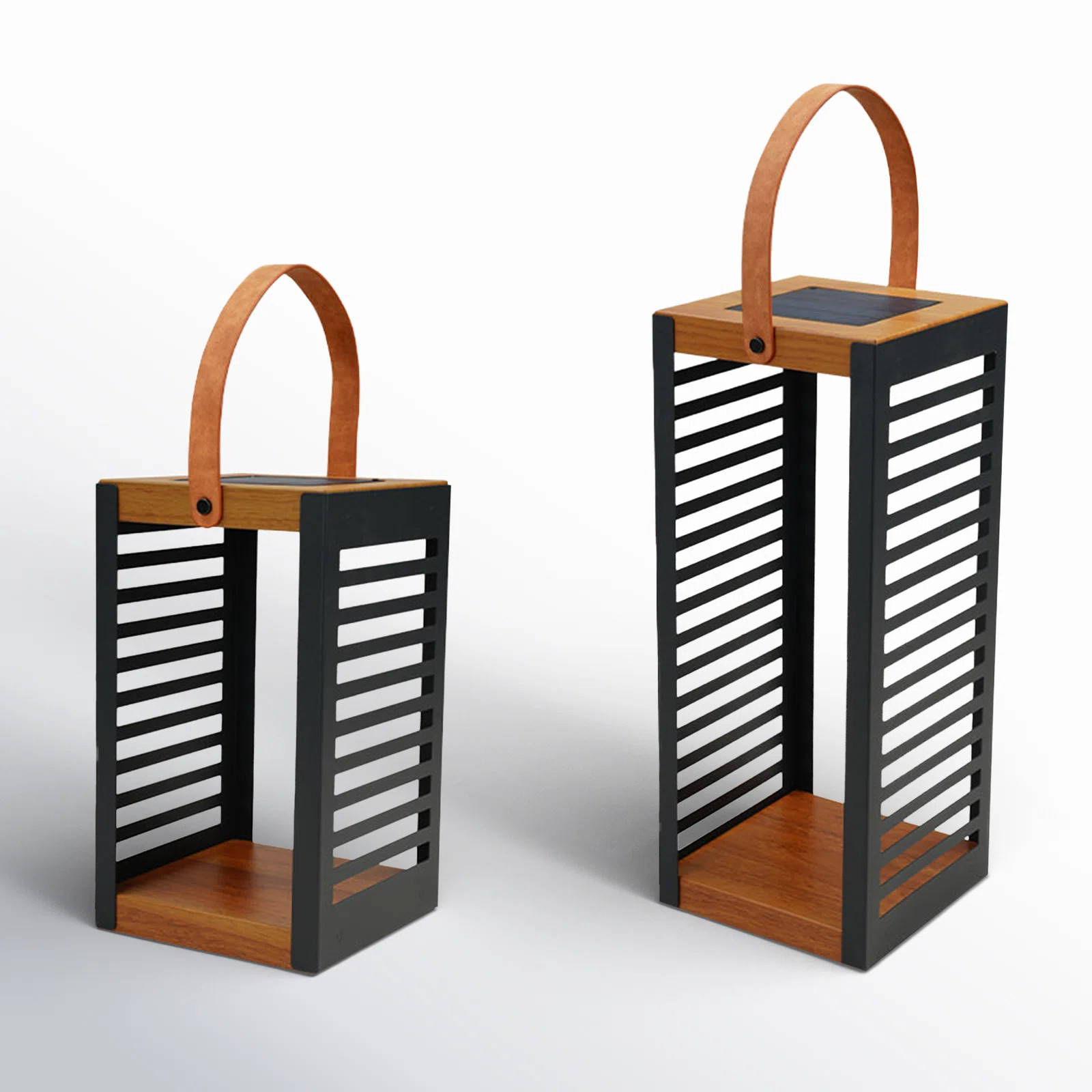 19.7'' Solar Powered Outdoor Floor Lamp | AllModern