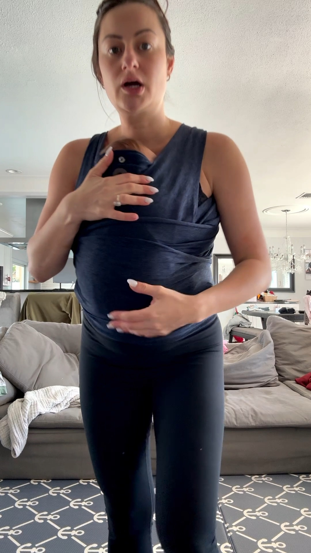 Most used bay carrier . 
Love that its hybrid design allows for back support with the feel of a baby wrap!
So comfortable !
8lbs to 35lbs !

#babywrap 
