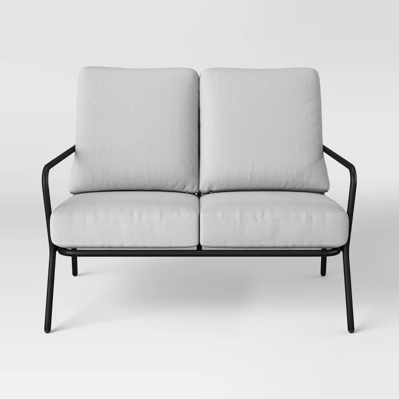 Metal Mesh Loveseat with Double Cushions - Room Essentials™ | Target