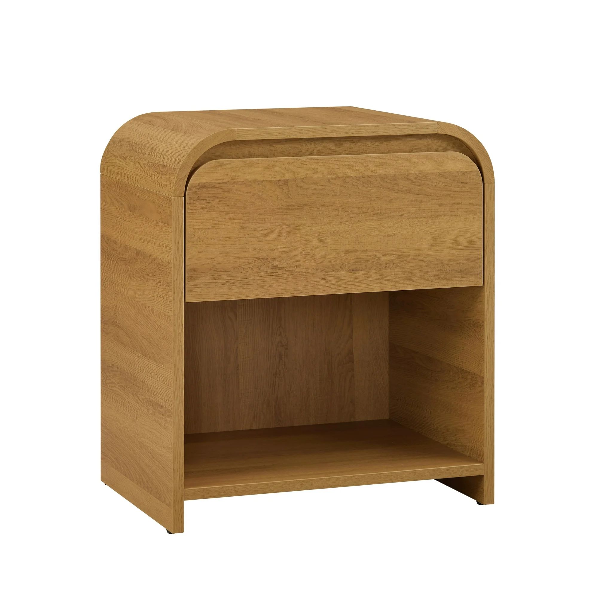 Better Homes & Gardens Juliet Nightstand with USB, Light Honey Finish | Walmart (US)