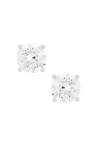 By Adina Eden Juliette Stud Earring in Silver from Revolve.com | Revolve Clothing (Global)