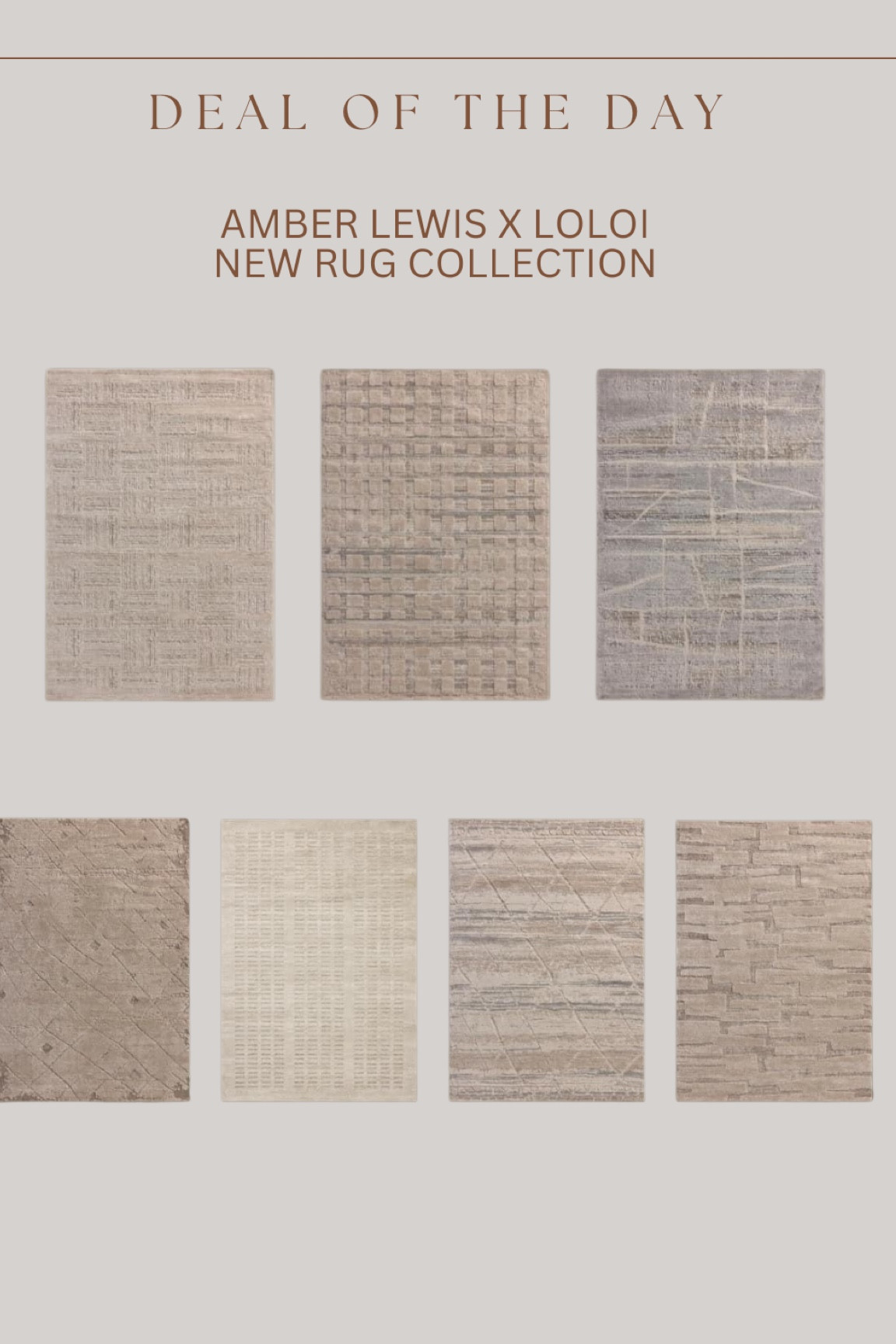 My favorite collection from the new amber interiors x loloi drop!!!! Stunning hi lo textures 😍😍😍

#LTKHome #LTKSaleAlert #LTKStyleTip