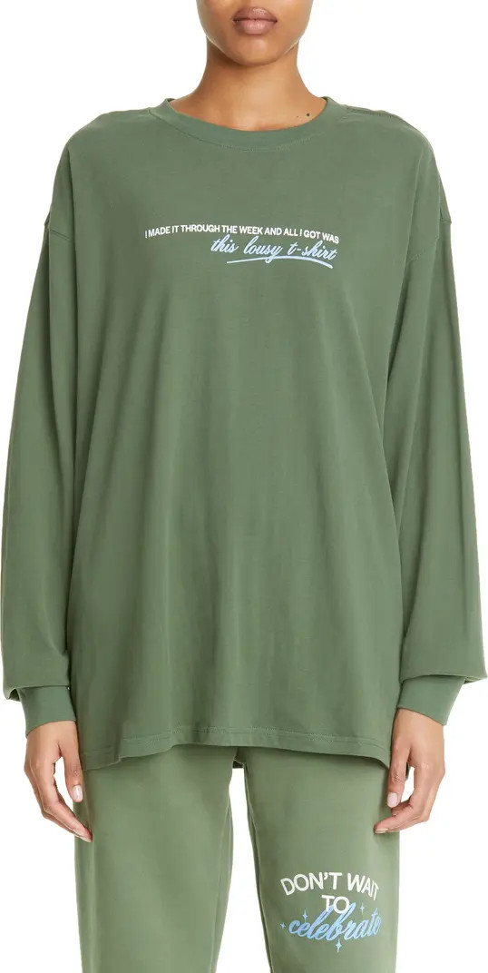 THE MAYFAIR GROUP Gender Inclusive Small Wins Long Sleeve Graphic Tee | Nordstrom | Nordstrom