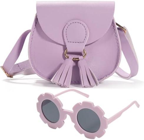 Girls Purse, Kids Crossbody Purse, Shoulder Bags for Toddler, Tassel Bags for Girls Age 2-14 | Amazon (US)