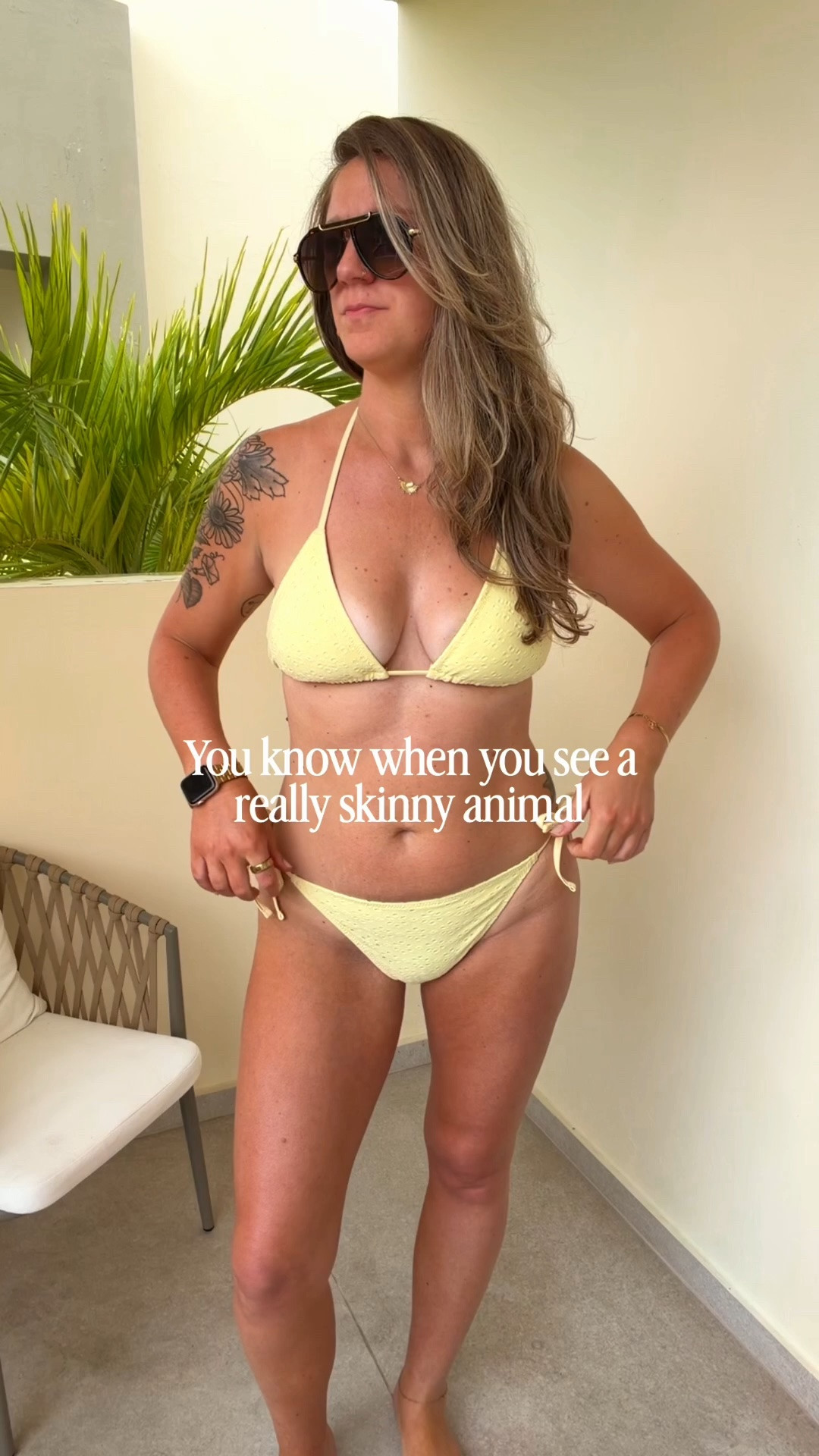 Yellow swim - large top, medium bottoms
Polka dot - large top, XL bottoms
Black ribbed - old, linked similar 
Bright multicolor - large top, XL bottoms
Orange - large in both

#LTKTall #LTKOver40 #LTKSwim