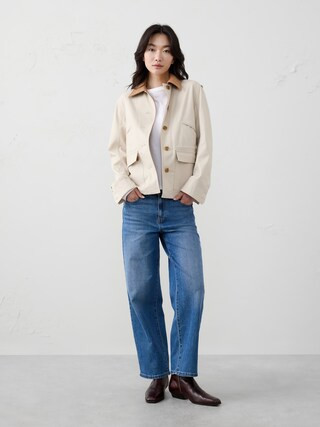 Canvas Barn Jacket | Banana Republic Factory