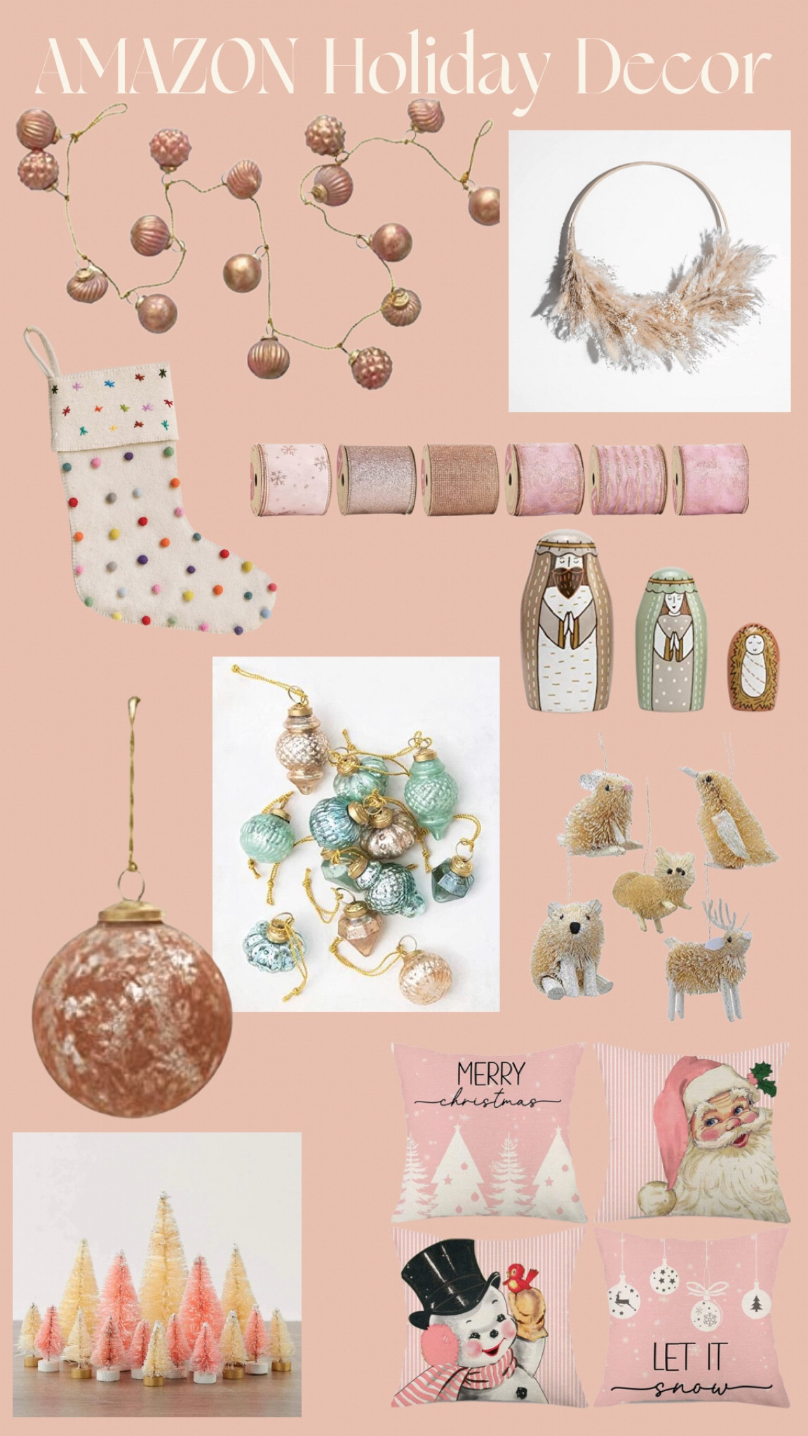 Obsessed with these sweet, off-beat holiday decor pieces! Personally, I love Christmas decor that’s outside the box and unexpected 💕




#cottagecore #cottagecorechristmas #pinkchristmas 

#LTKSeasonal #LTKHoliday #LTKhome