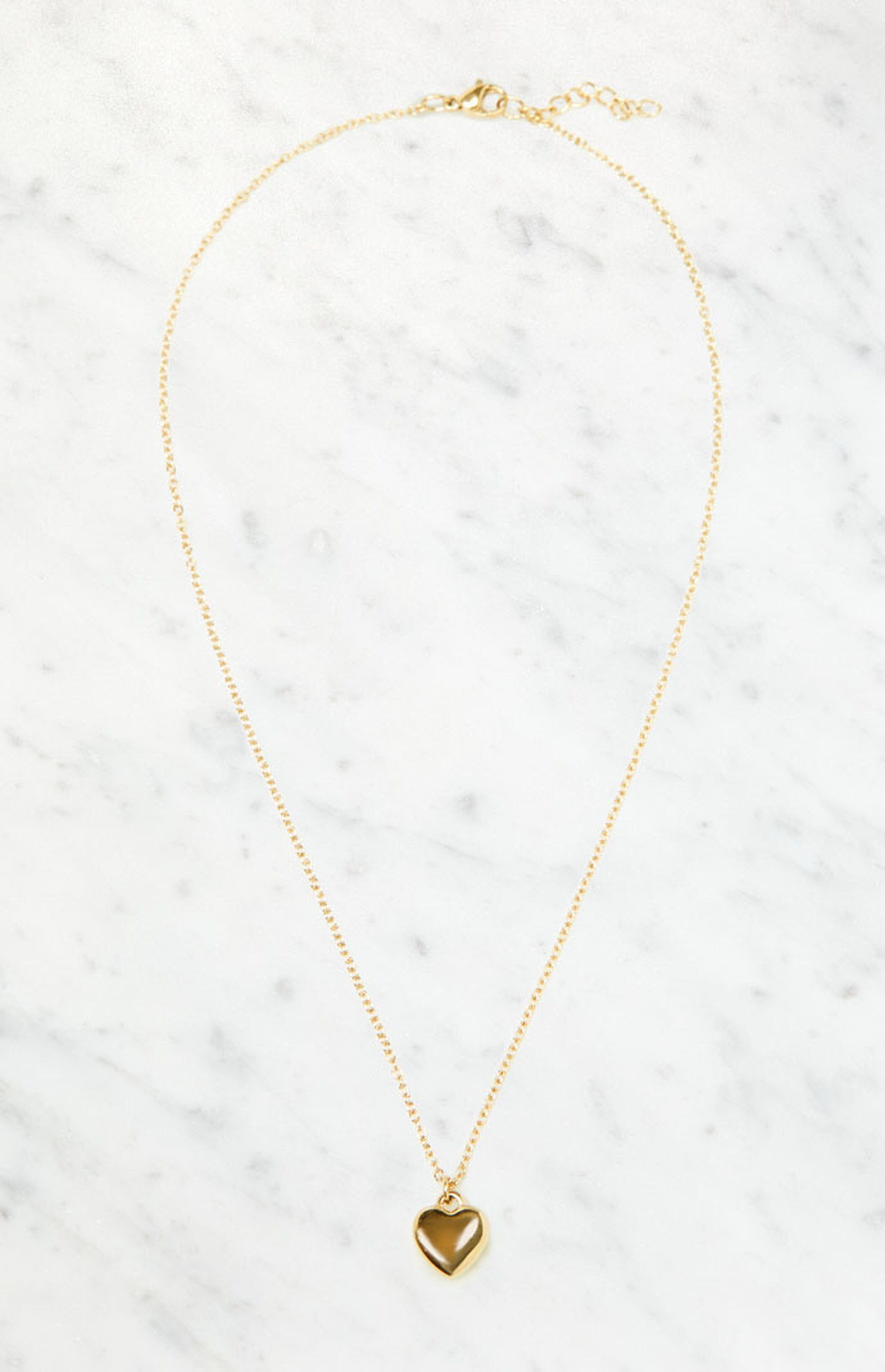 John Galt Heart Charm Necklace | PacSun