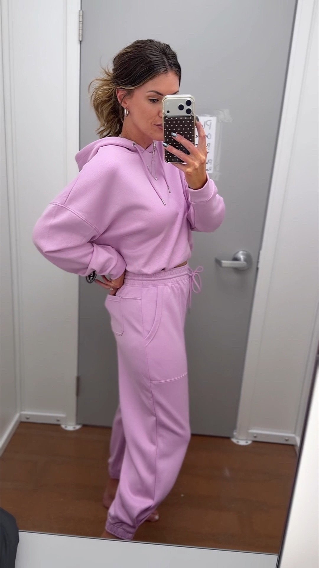 My favorite scuba knit separates now available in this pretty purple/pink shade. 
Top/medium
Bottoms small

#LTKmomlife #LTKSeasonal