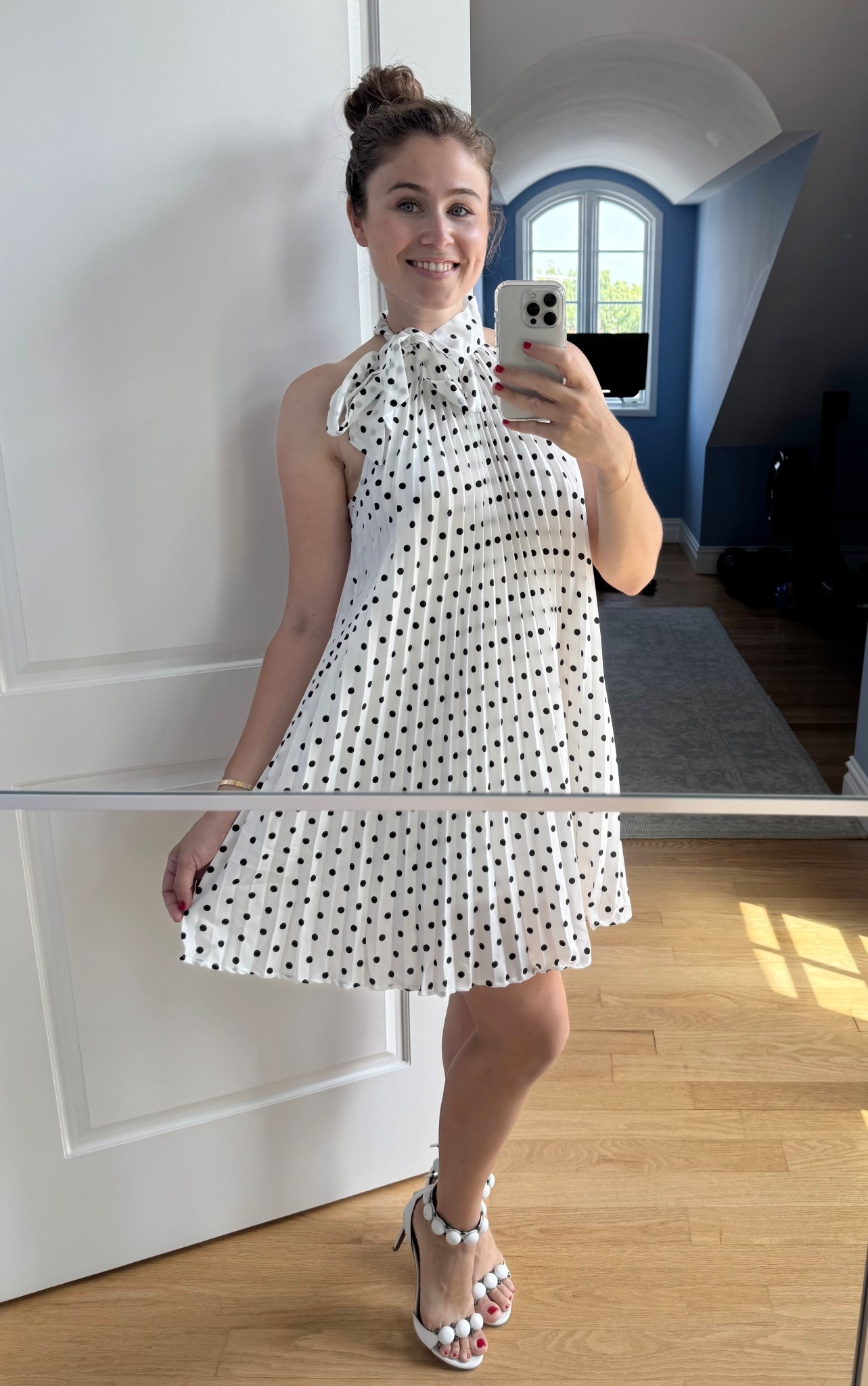 I could never say no to a little polka dot dress 🖤 #AmazonFinds 

#LTKStyleTip #LTKFindsUnder50 #LTKSaleAlert