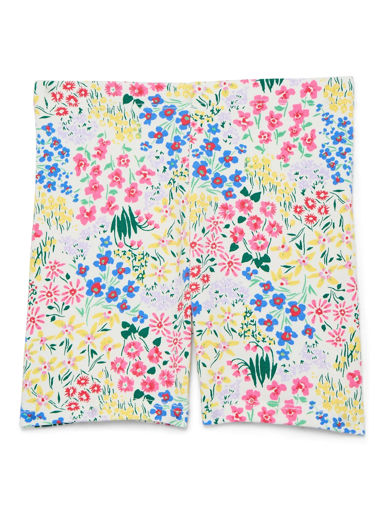 Wonder Nation Toddler Girls Bike Shorts, Sizes 18M-5T - Walmart.com | Walmart (US)