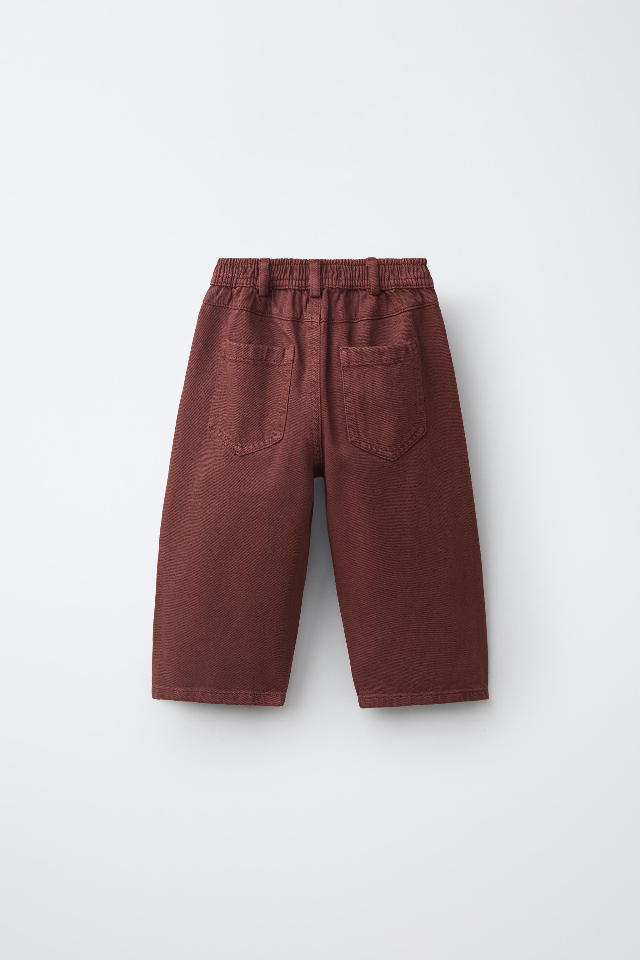 BAGGY TWILL PANTS | Zara US
