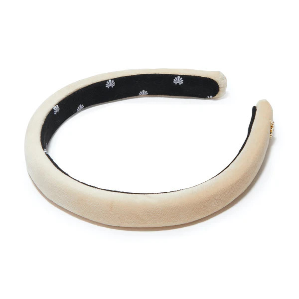 LATTE VELVET GIGI HEADBAND | LELE SADOUGHI