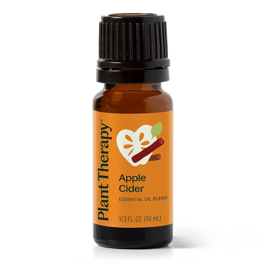 Plant Therapy Apple Cider Fall Essential Oil Blend 10 mL (1/3 oz) Captures The Cozy, Spiced Scent... | Amazon (US)