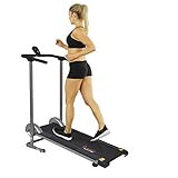 Amazon.com : Sunny Health & Fitness SF-T1407M Foldable Manual Walking Treadmill, Gray : Sports & ... | Amazon (US)