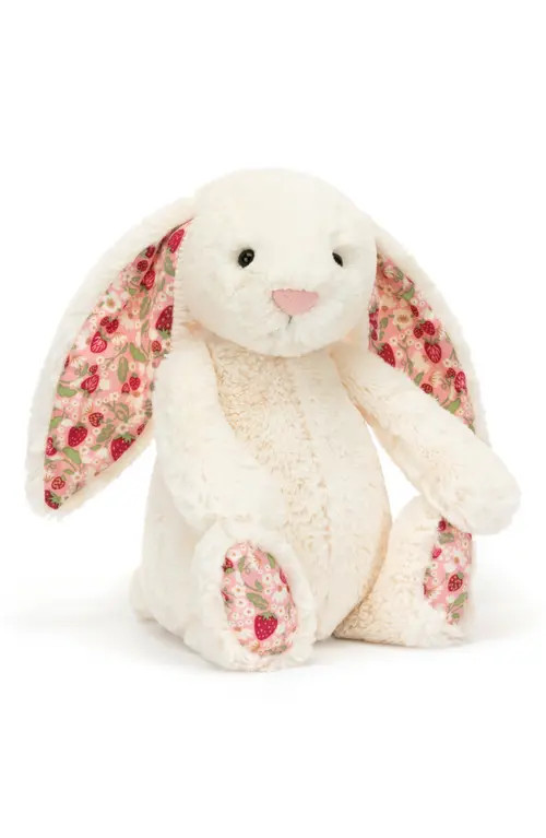 Jellycat Berry Blossom Bunny Stuffed Animal in Cream at Nordstrom | Nordstrom
