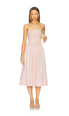 Free People x free-est Onda Tube Midi Dress in Pink Nectar from Revolve.com | Revolve Clothing (Global)