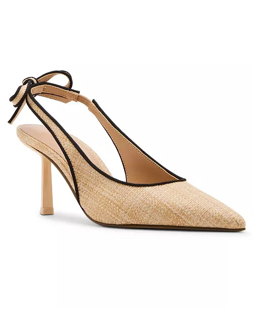 Women's Bizzy Slingback Bow Pumps | Macy's
