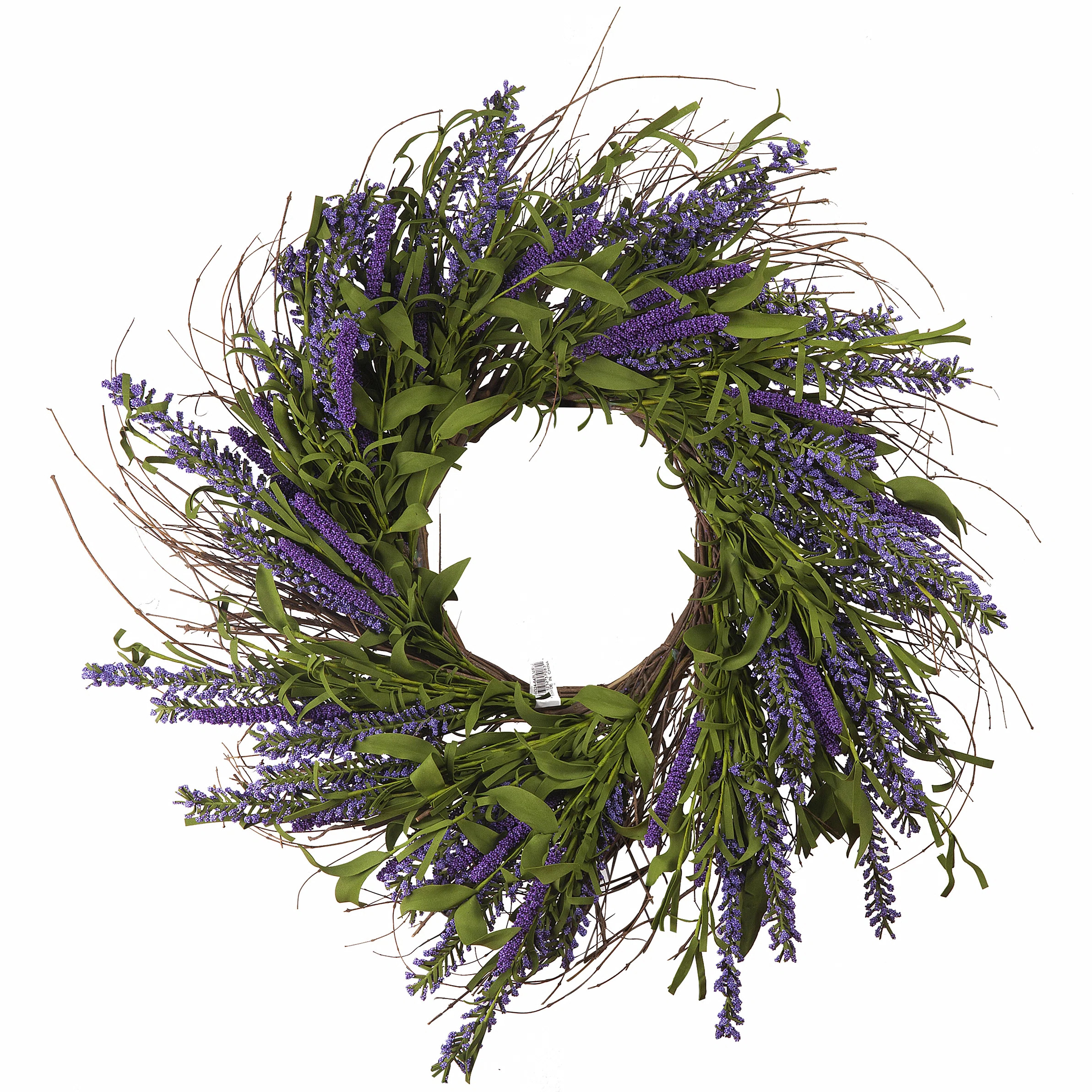 Faux Lavender Silk 24'' Wreath | Wayfair North America