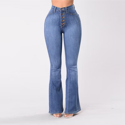Women's Skinny Jeans Stretchy High Waisted Ankle Jean Ripped Slim Fit Washed Denim Distressed Tight Jean Light Blue XL | Target