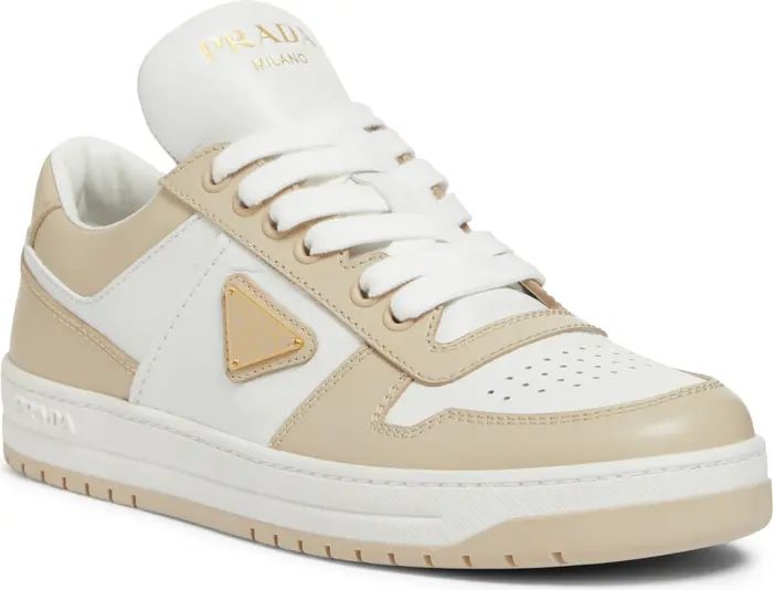 Prada Downtown Logo Low Top Sneaker (Women) | Nordstrom | Nordstrom