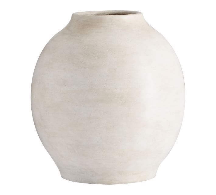 Quin Ceramic Vase, White - Medium | Pottery Barn (US)
