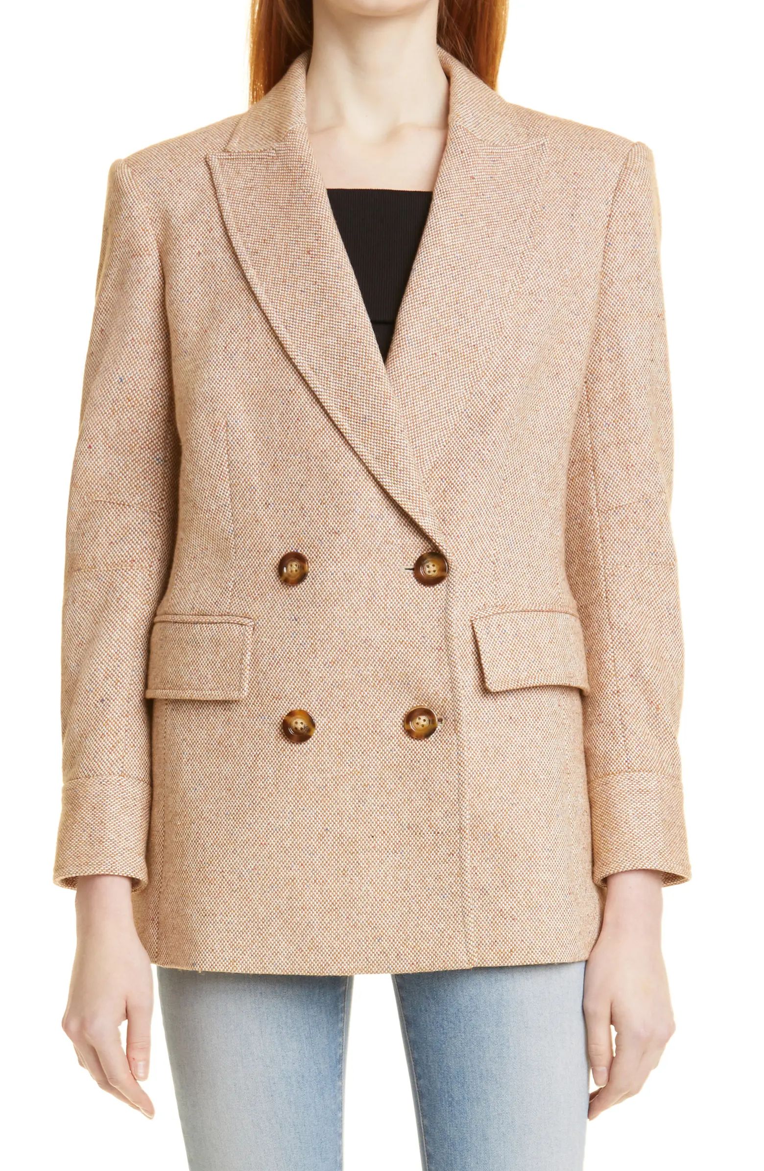 Cotton & Wool Blend Dickey Jacket | Nordstrom