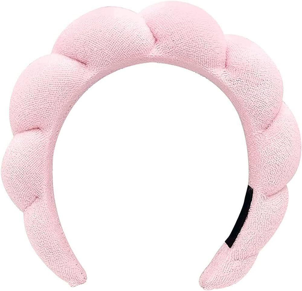 Yiwafu Spa Sponge Headband for Washing Face, Skincare Headbands for Makeup Removal, Shower, Hair ... | Amazon (US)
