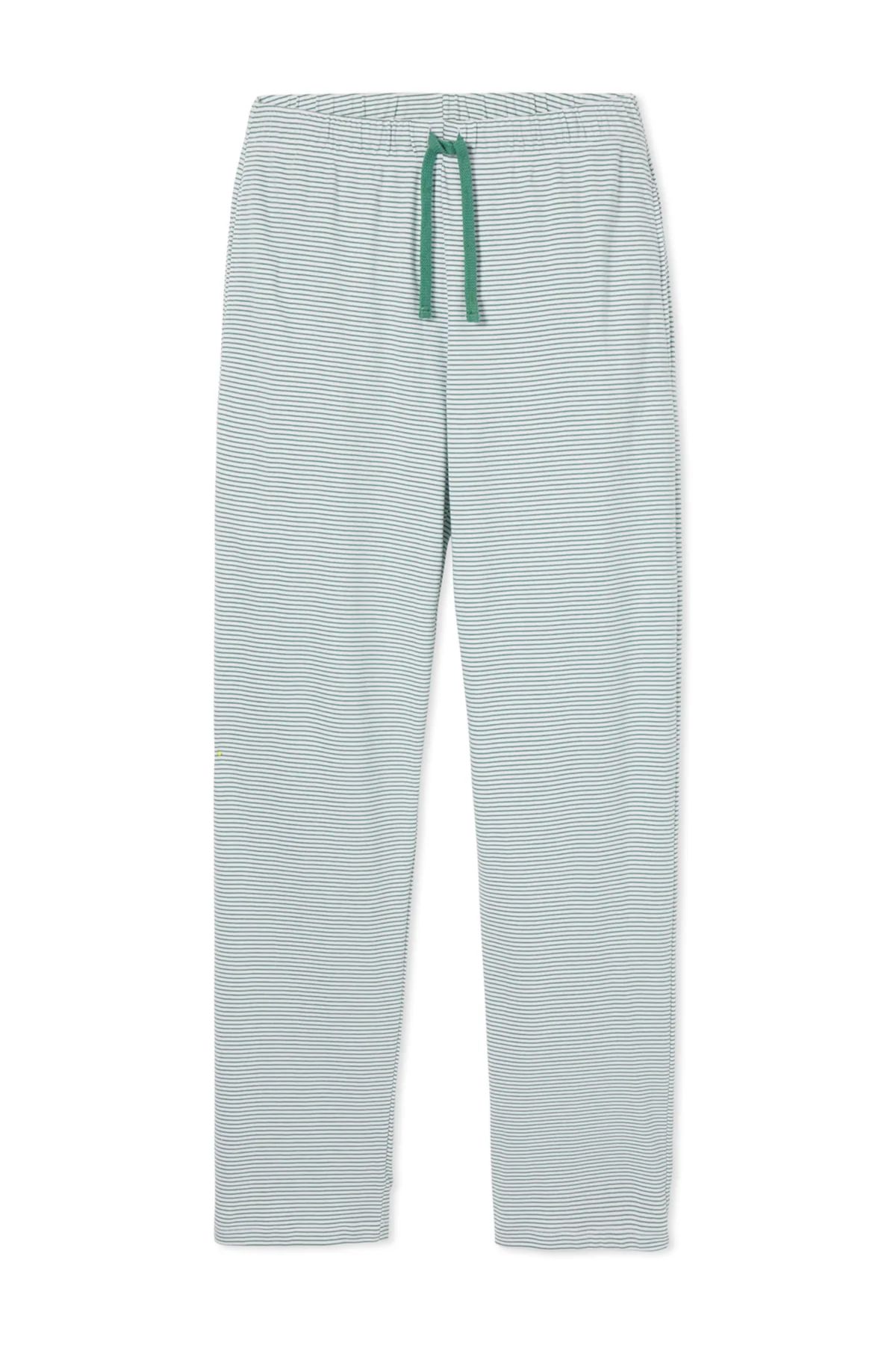 Men's Pima Pajama Pants in Classic Green | LAKE Pajamas