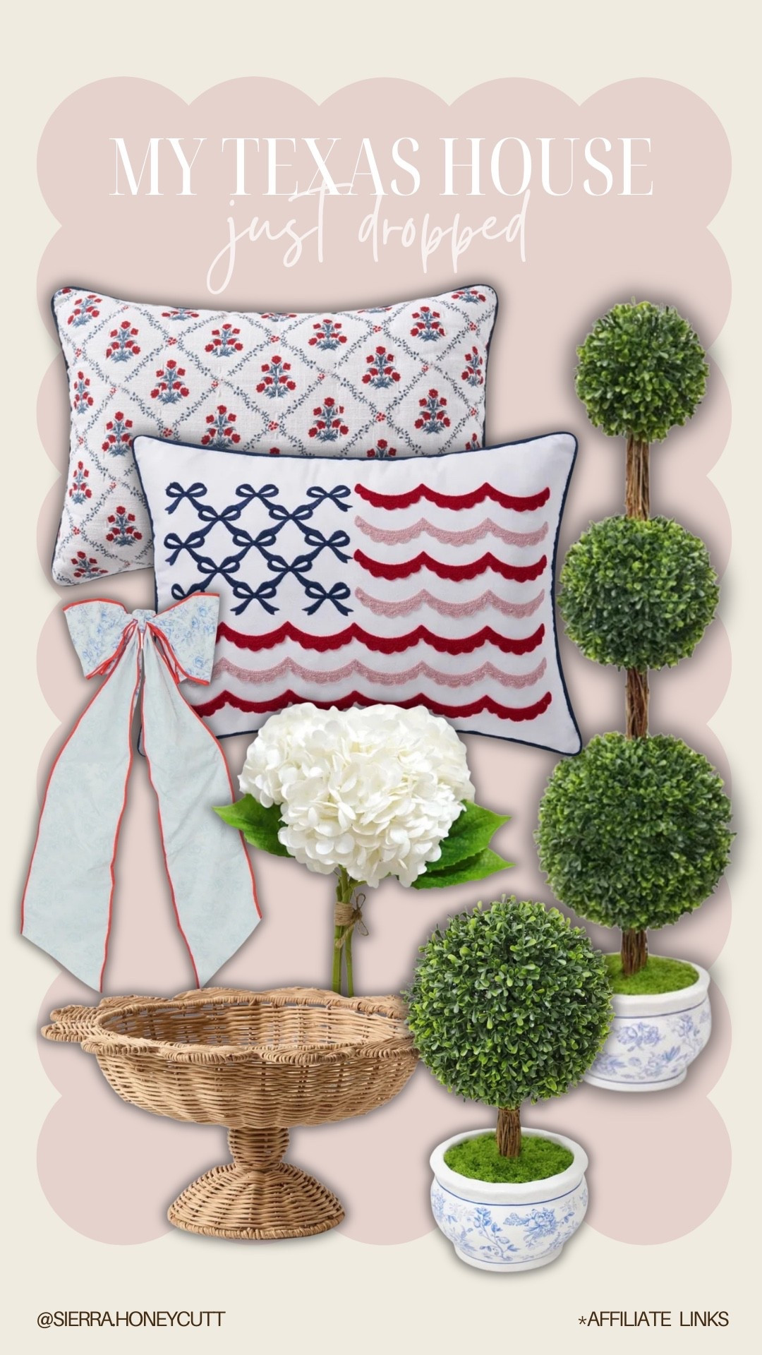 My Texas House — just dropped! So many cute new things for spring and summer. Stock up Memorial Day!! 🇺🇸 

Seasonal home pillows outdoor indoor red white and blue USA 

#LTKmomlife #LTKHome #LTKSeasonal