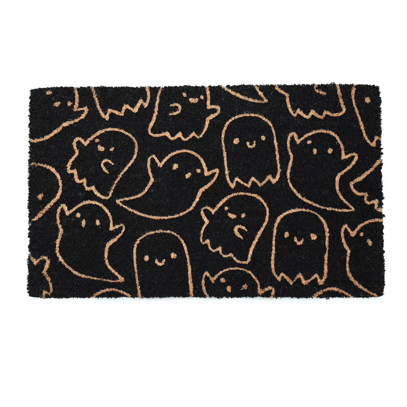 Celebrate Together™ Halloween Ghost Black Coir Doormat | Kohl's