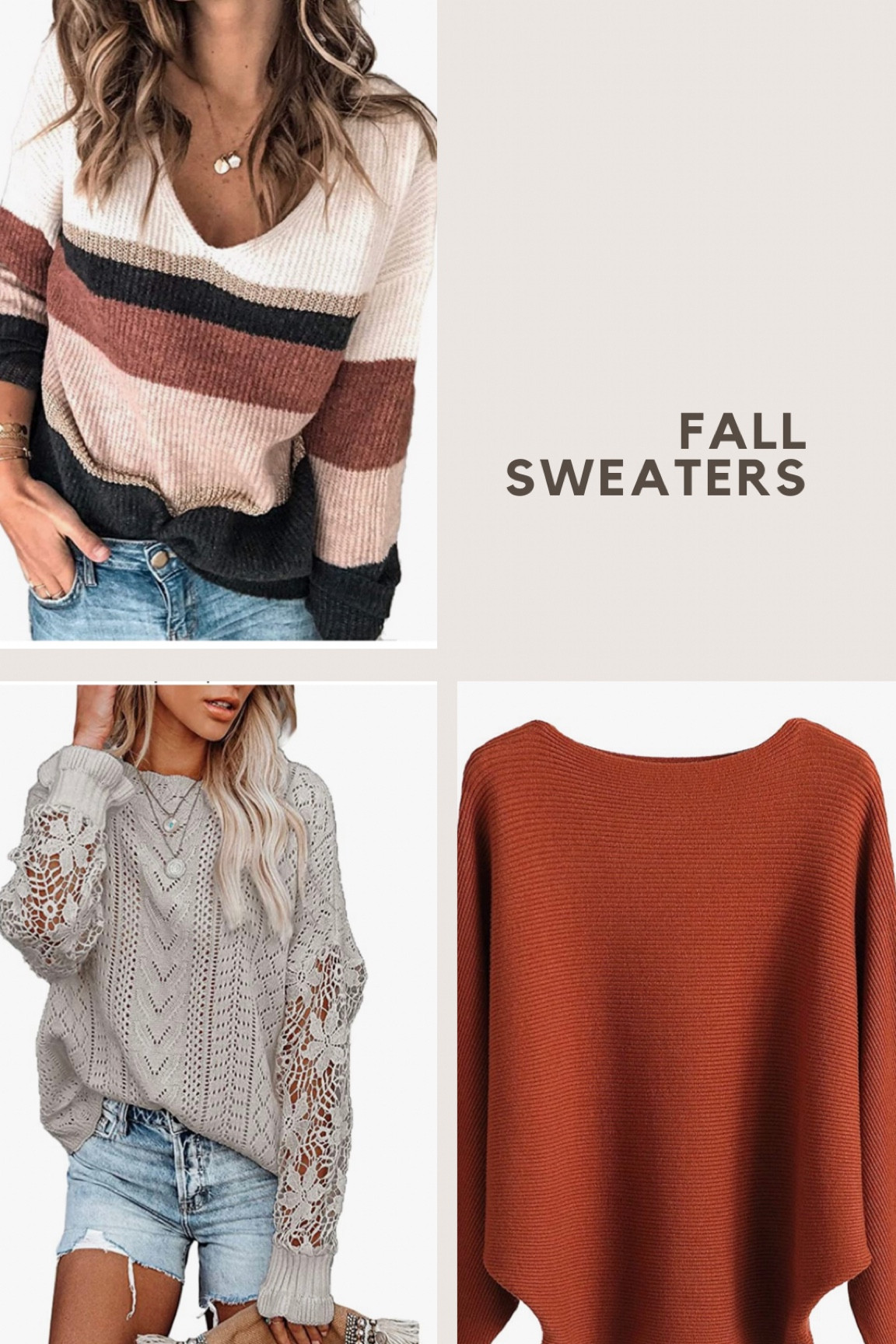 Fall sweaters 

#LTKstyletip #LTKbeauty #LTKSeasonal