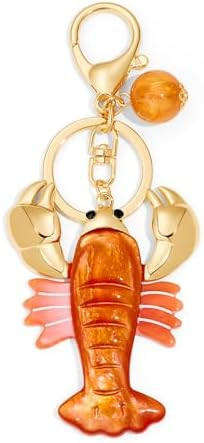 Lobster Keychain for Women Cute Lobster Shaped Keychains for Keys Bag Charms Purse Accessories fo... | Amazon (US)
