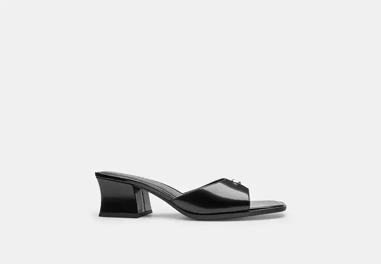 Sculpted C Block Heel Sandal | Coach (US)