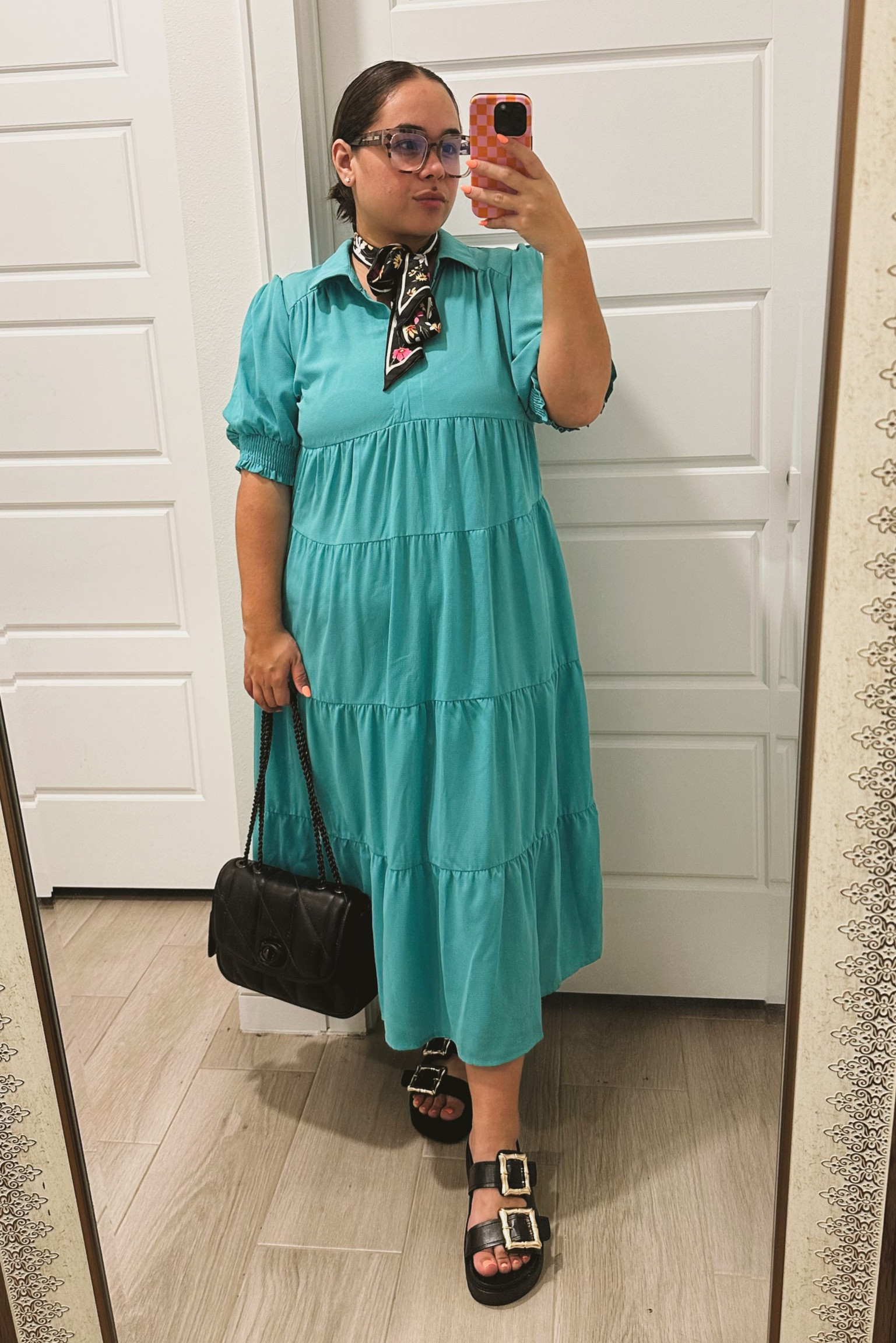 Loving the color of this dress. Dressing up while also feeling comfortable is key this summer. 

Amazon Fashion, Spring Dress, Summer Dress, Coach Purse, Summer Sandals, Spring Sandals, Spring Scarf, Silk Scarf

#LTKmidsize #LTKstyletip #LTKU