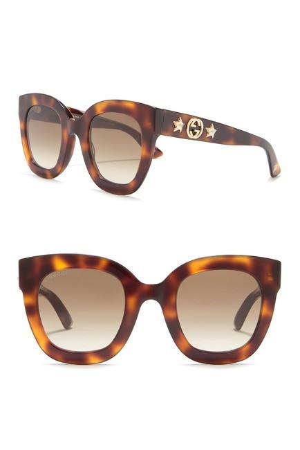 GUCCI | 49mm Cat Eye Sunglasses | HauteLook | Hautelook
