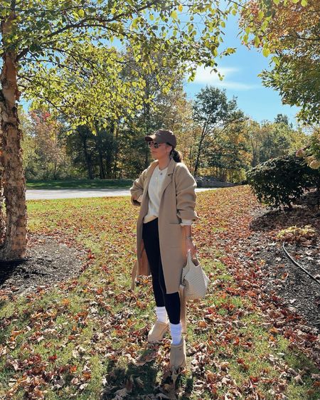 A little fall fit inspo 🍂🤎 this coatigan is so good and goes with everything 😍 honestly love the color! Lots of questions on my scrunch socks, linking here! 

Lululemon leggings, align leggings, Amazon fashion, Amazon prime, Anine Bing official, Anine Bing, Krewe sunglasses 

#LTKSeasonal #LTKfindsunder50 #LTKshoecrush