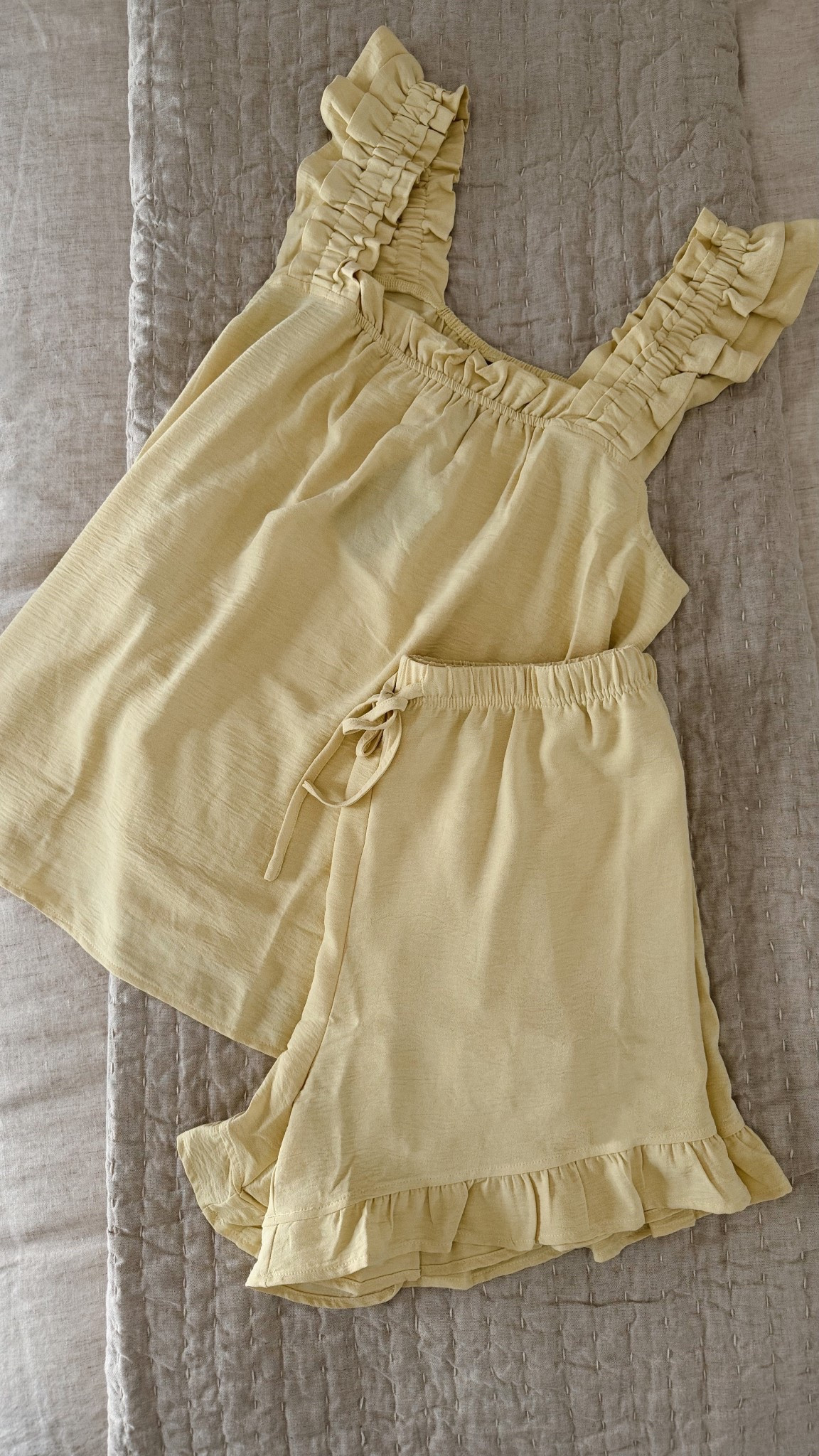 Prettiest butter yellow pj set for spring and summer 🌼✨💛🧈

#pajamas #pjset #amazon #springpjs #summerpjs #mothersday 

#LTKSeasonal #LTKselfcare #LTKSaleAlert