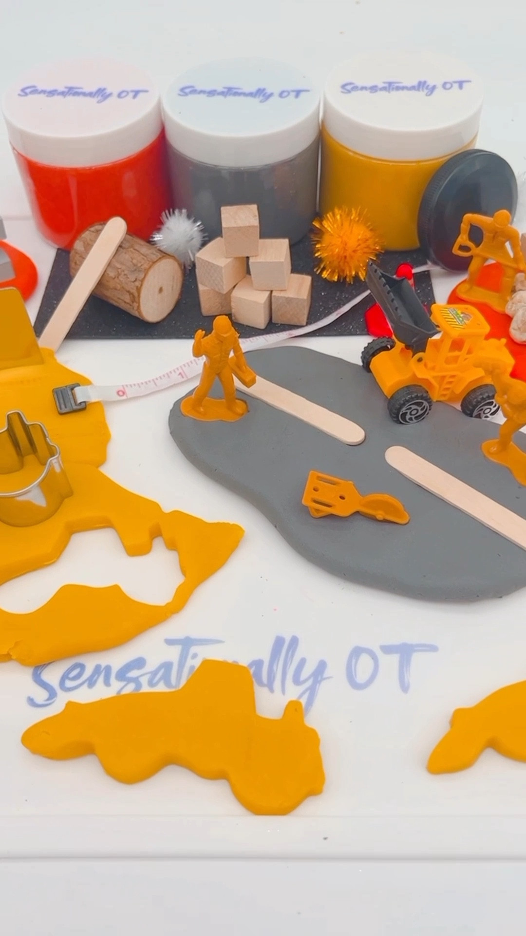 Is your little builder ready for a new adventure? Our Construction Kit is the perfect way for them to have fun and learn simultaneously. With this kit, they can:

👷‍♂️ Build towers, bridges, and more!
🧠 Boost problem-solving skills and fine motor abilities
🎉 Enjoy hours of engaging and educational play

Don't miss out! Visit www.sensationallyot.com to explore our themes and discover fun activities you can try at home!

🚜 Ready, set, build! 🚜

#sensationallyot #summerseason #summeractivities #summerforkids #momhacks #parenttips #parentinghacks #parentingtips #multisensory #momlife